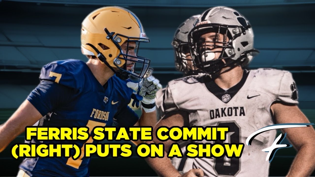 FERRIS STATE COMMIT GOES OFF IN FIRST GAME OF THE SEASON (Dakota vs. Fordson)