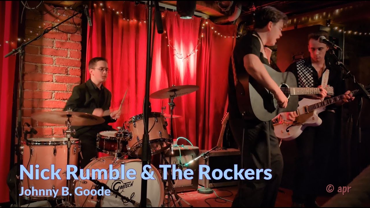 Nick Rumble & The Rockers - Johnny B. Goode (live at Telakka 2025)