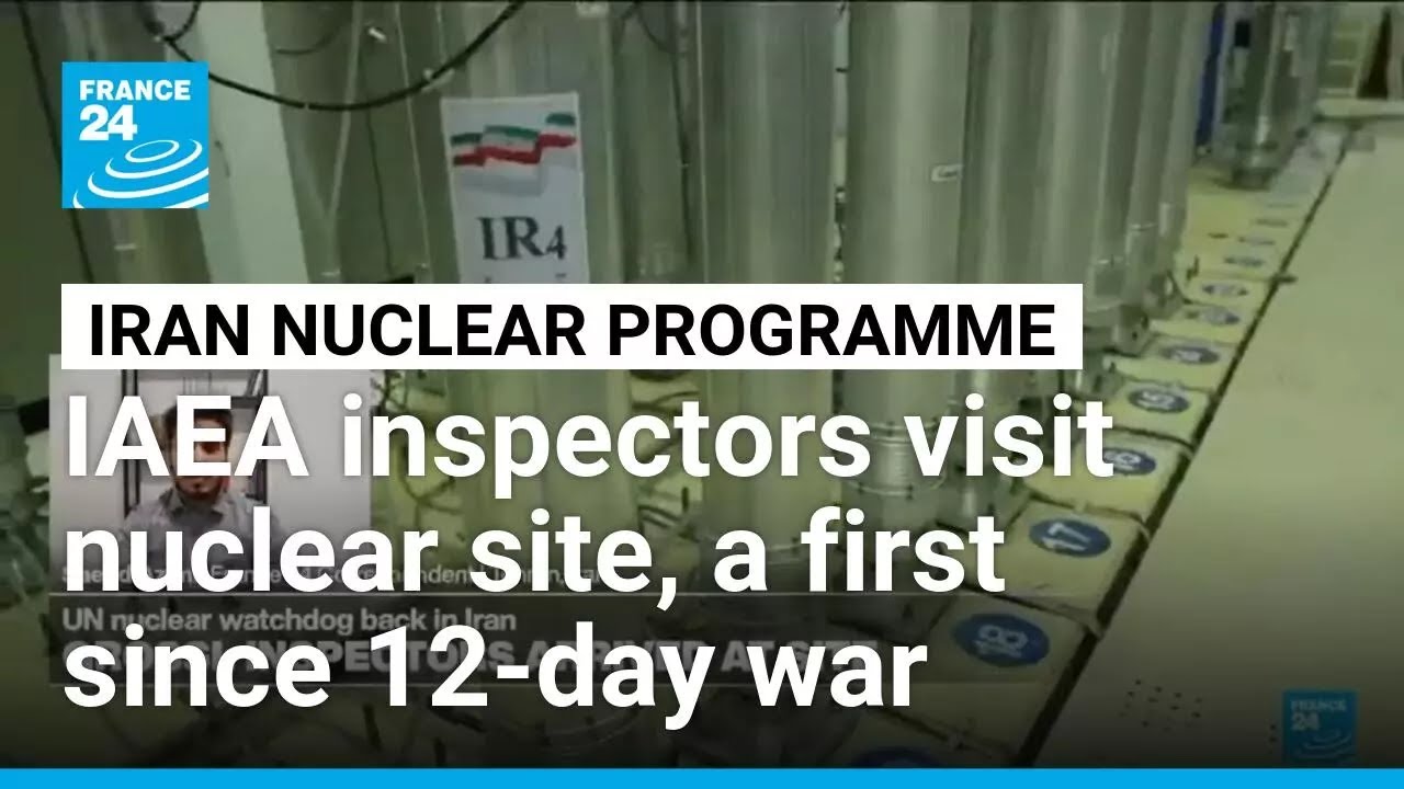 IAEA chief says inspectors have arrived at Iran nuclear site &bull; FRANCE 24 English