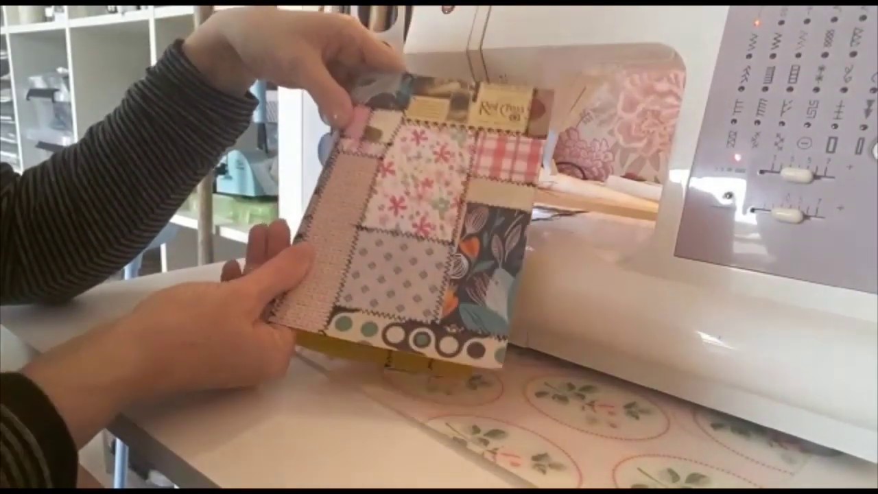 Collage maken van restjes papier #creatief met Linda