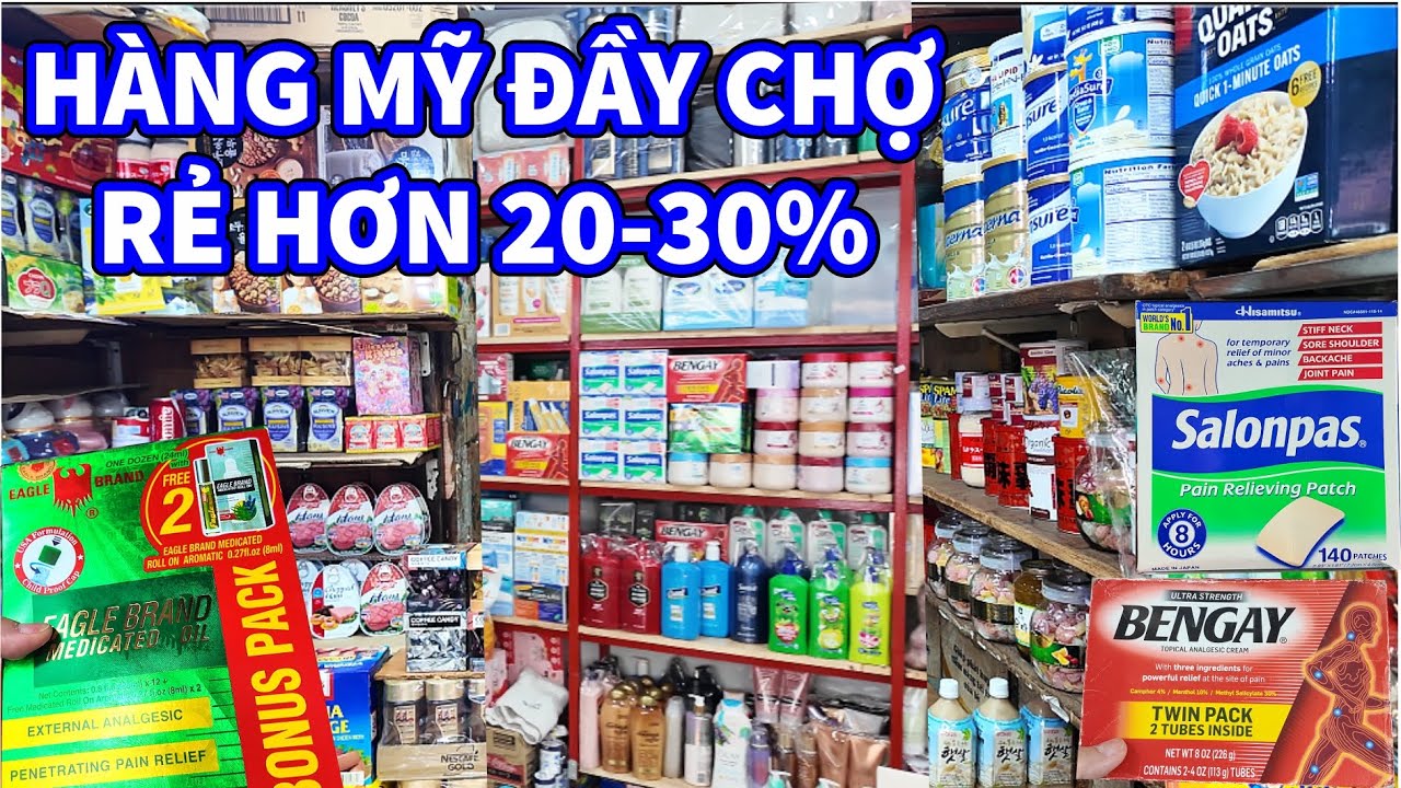 HÀNG MỸ TRÀN NGẬP Ngay Trung Tâm Sài Gòn Ngày Càng Nhiều Càng Rẻ Hơn Siêu Thị | thisaigon
