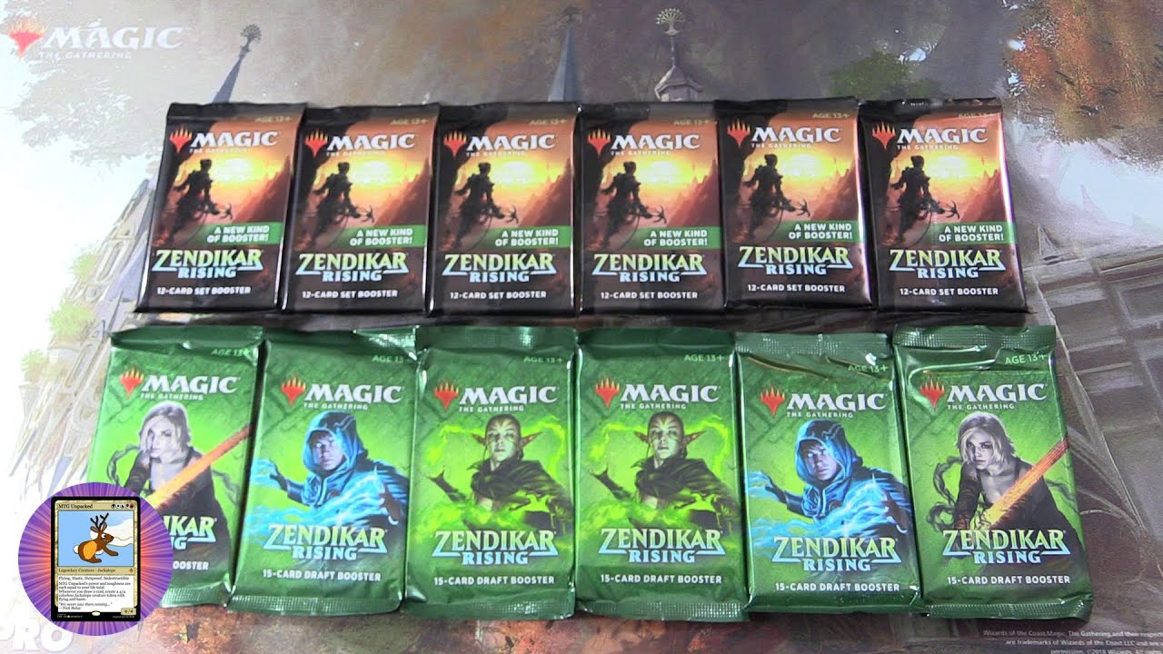 Zendikar Rising Draft Vs Set Booster Pack Battle - BEST PACKS?