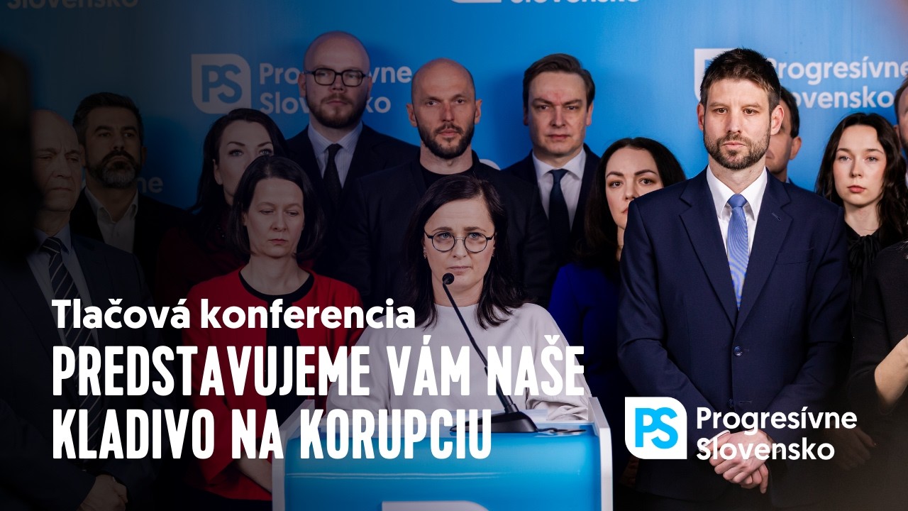 Kladivo proti korupcii | Tlačová konferencia PS, 2. marec 2026