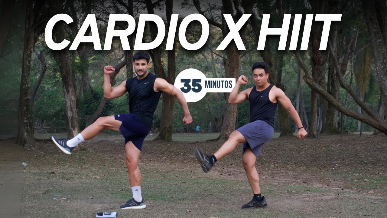 35 MIN CARDIO HIIT para perder barriga rápido, sem equipamentos e em casa
