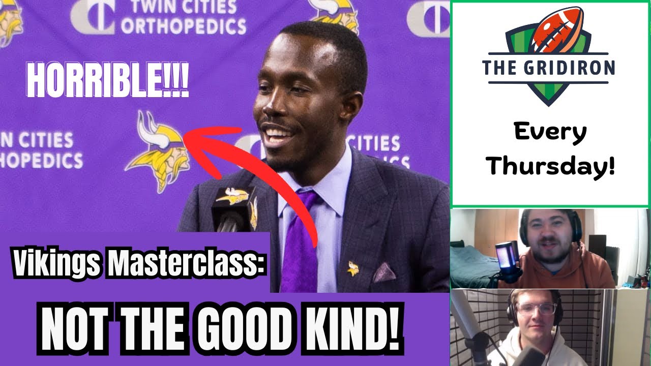 The Vikings CHOSE The WRONG Future!?!|GRIDIRON PODCAST SEASON 2 EPISODE 18 #nfl #football #podcast