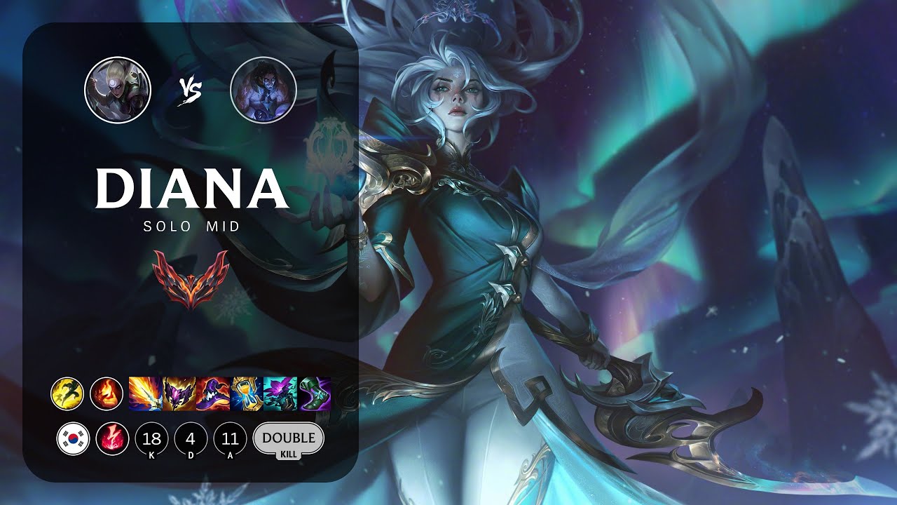 Diana Mid vs Sylas - KR Grandmaster Patch 14.6