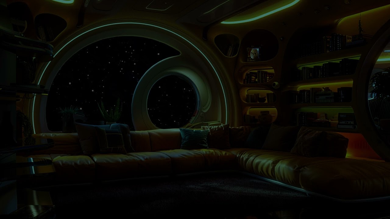 Living in Calm Space | Escaping the Galaxy | Balanced Soothing Space Sounds for Sleep | 10 hours