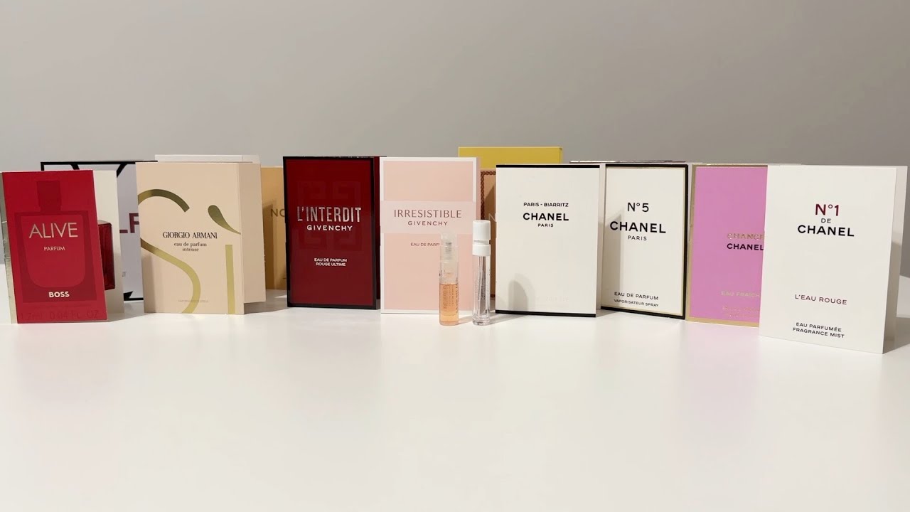 Обзор пробников Chanel, Armani Si, Givenchy, Boss