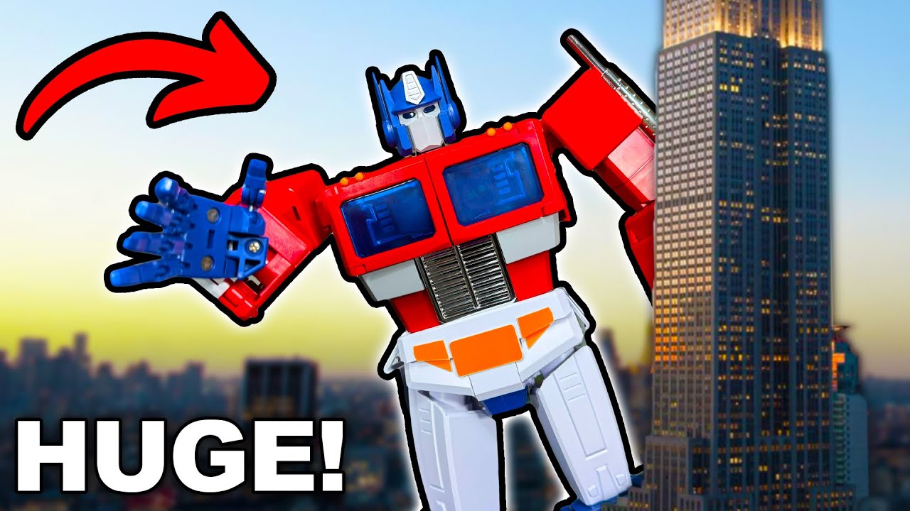 A WHOLE 18 INCHES OF OPTIMUS PRIME - Gigantic Knock Off by Pangu Toys