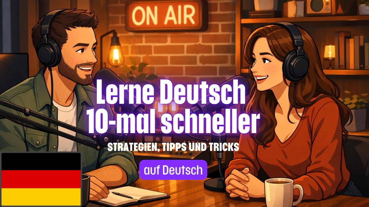 Deutsch lernen 10x schneller! | Effektive Strategien & Tipps