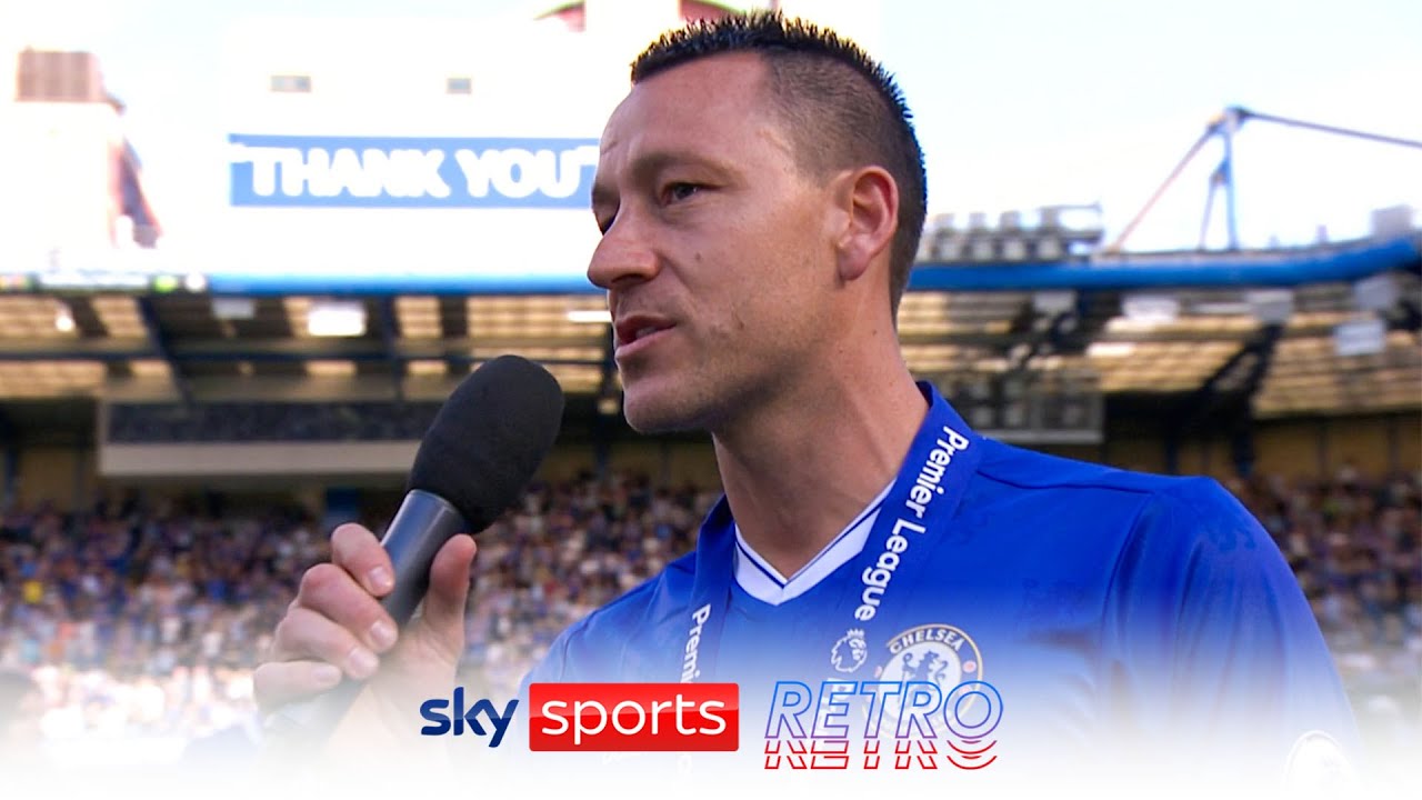 John Terry says goodbye to Chelsea