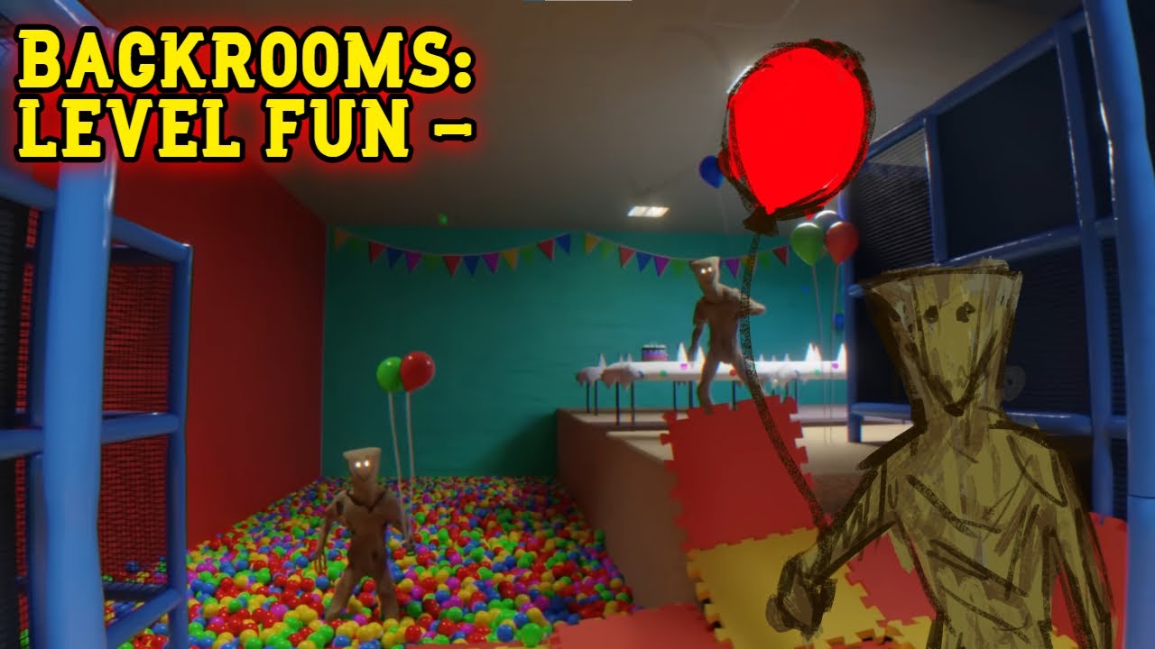 🎈🥳LEVEL FUN - | THE LAST OF THE LEVEL FUN TRILOGY | #backrooms #liminalspace