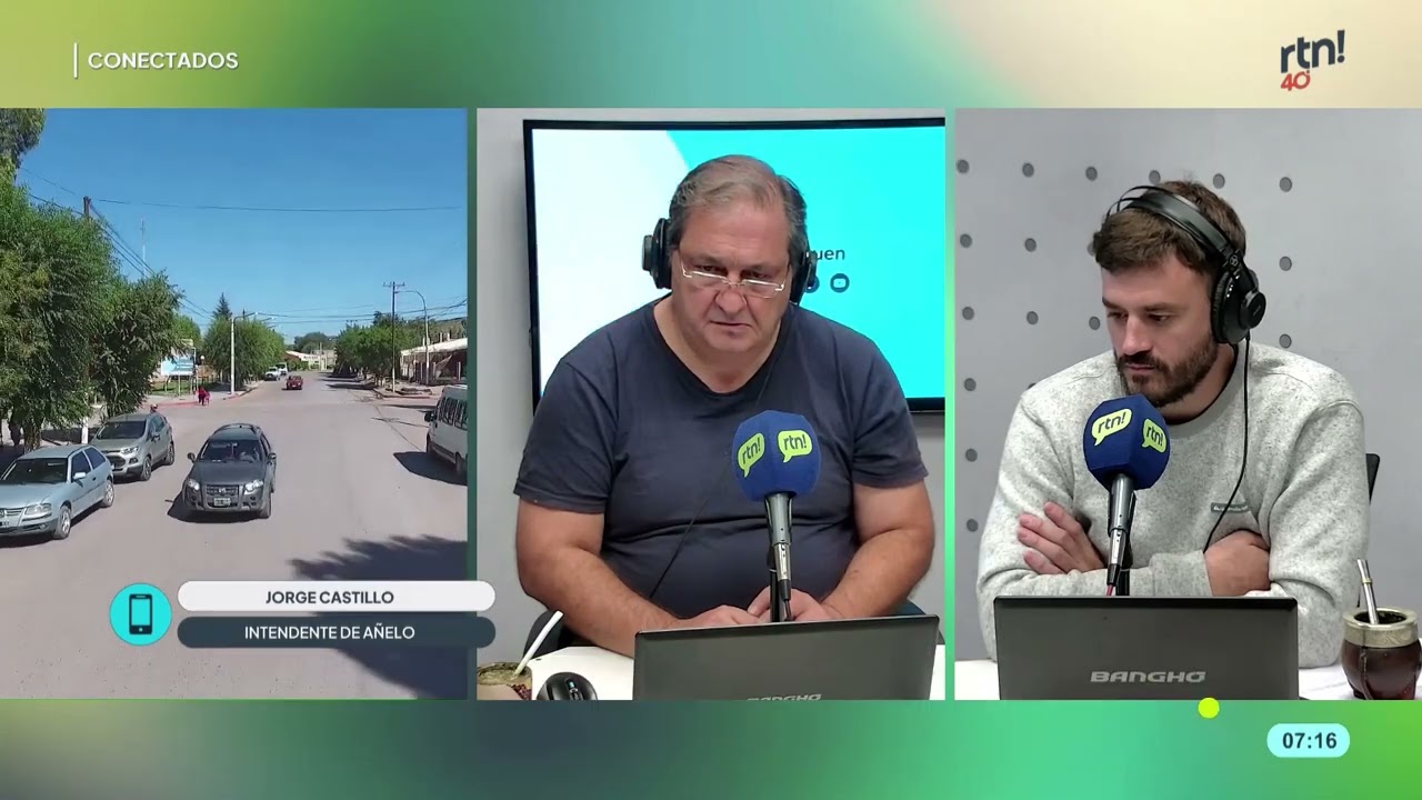 #conectadosrtn  FERNANDO BANDERET - INTENDENTE DE AÑELO