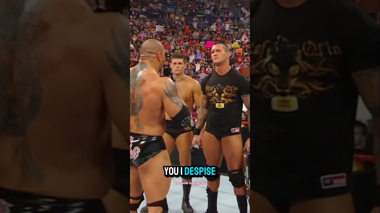 Randy wants Batista to join his legacy #wwe #randyorton #batista #wrestling #tripleh #wrestling