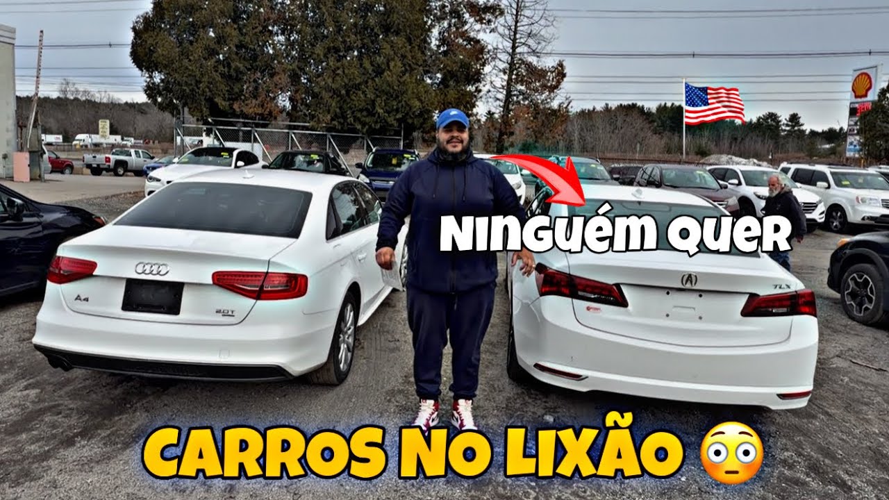 Carros Abandonados nos EUA… Você NÃO vai acreditar nisso! 😳 Diego no lixão de carros nos eua parte 2