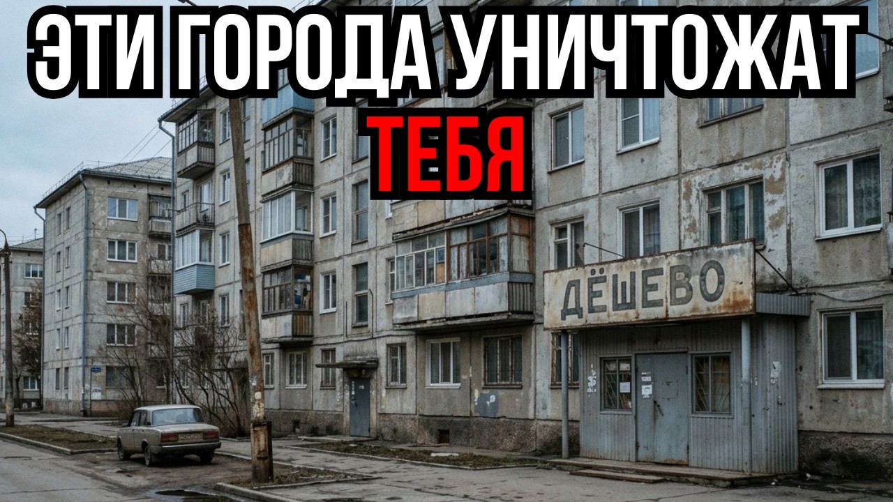 9 ГОРОДОВ РОССИИ, В КОТОРЫЕ НЕ СТОИТ ПЕРЕЕЗЖАТЬ (ДАЖЕ ЕСЛИ ОНИ ДЕШЁВЫЕ)