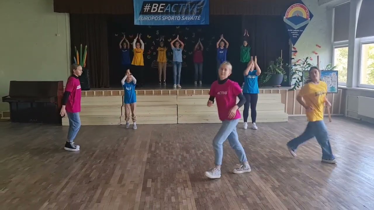 Beactive Europos sporto savaitė Kelmės 