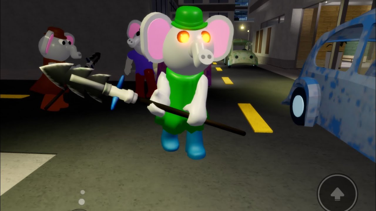 Piggy Elly Raid All Jumpscares: Game By ThunderBadger_Bolt