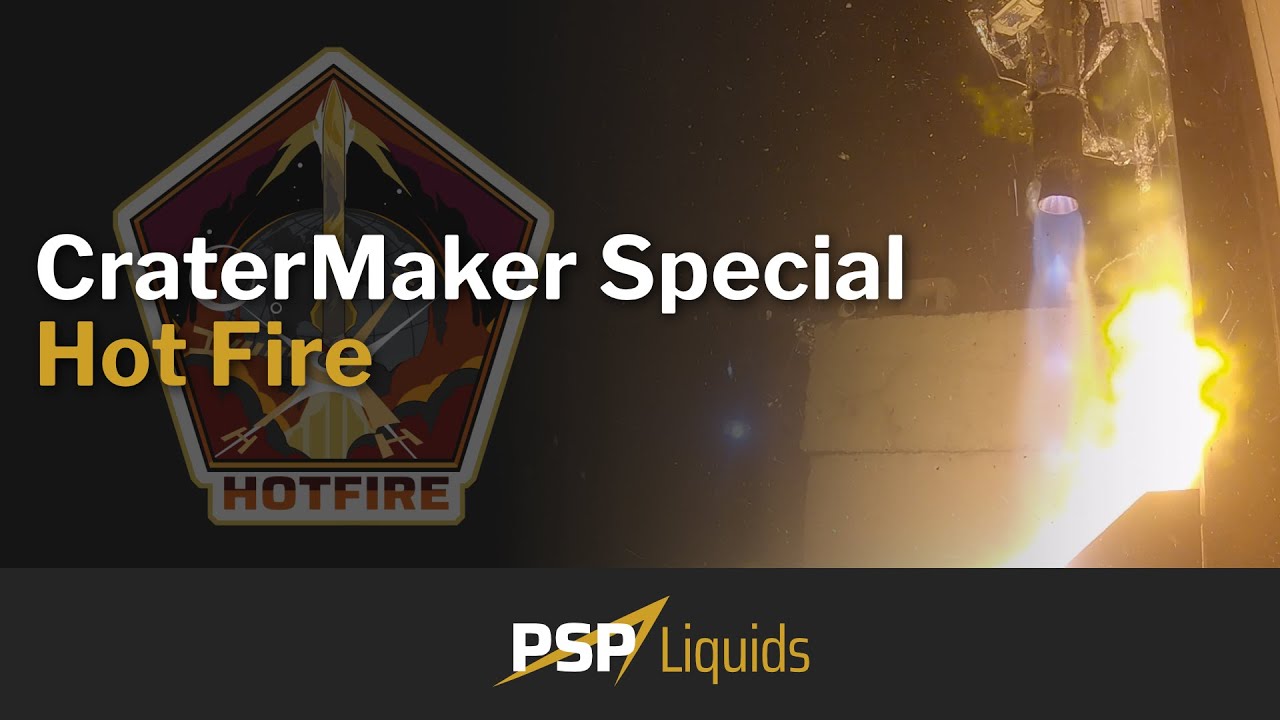 CraterMaker Special Hot Fire Test