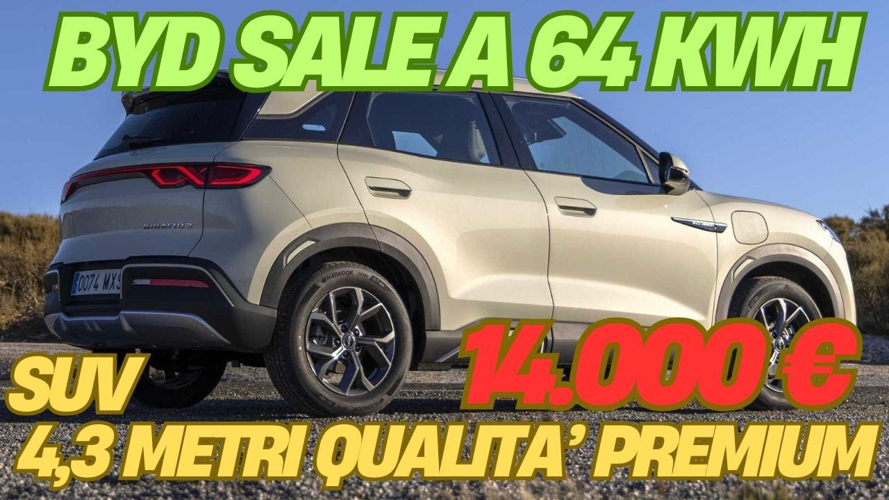 Il migliore SUV compatto 4,3 metri di BYD offre qualità premium a un prezzo giusto #byd #automobile