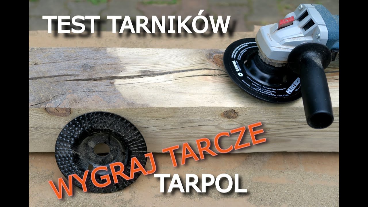 TARPOL - Рашпили для УШМ - Как быстро отшлифовать дерево ТЕСТ Ремонт дерева