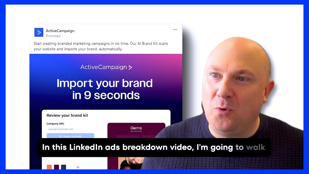 Want to know how Active Campaign nails retargeting with a clever LinkedIn ad? 🚀 #linkedin