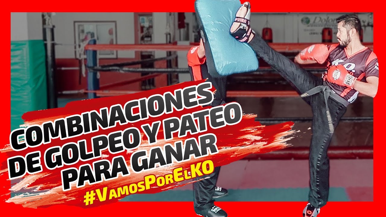 10 COMBOS de GOLPEO y PATEO para GANAR | kick boxing, lima lama, mma, karate