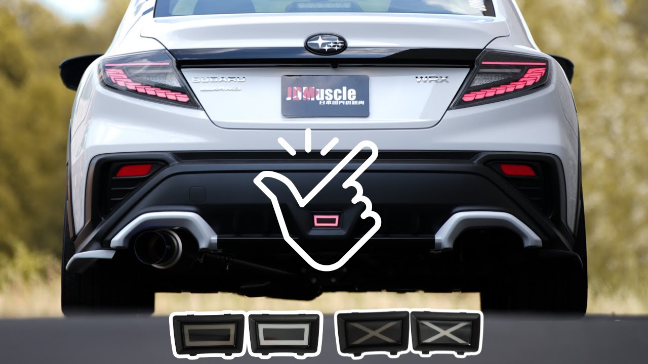 Самый простой в установке фонарь F1 всех времен для вашего Subaru WRX/STI 2015-2021 годов и 2022+...