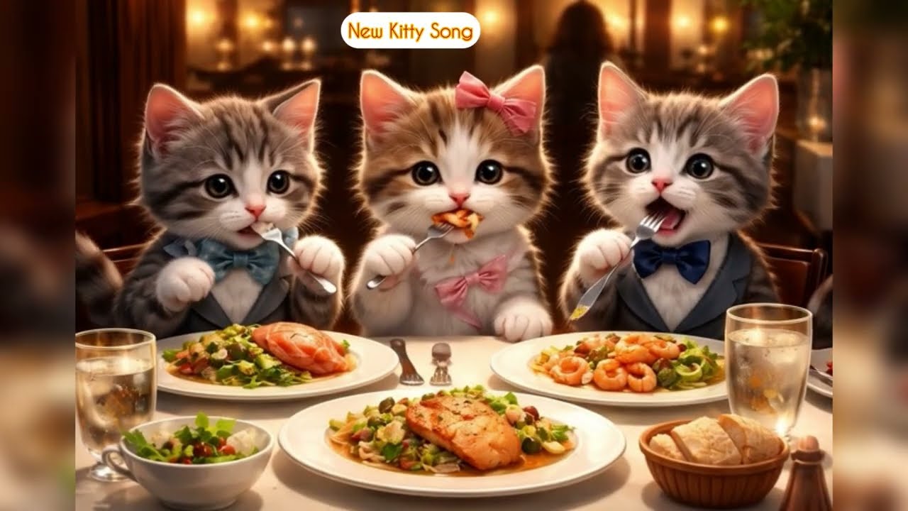 Lovely Song Catwalk Queen 👑:Kitty on 🔥 #catlovers #cutecats #funnycats #cats fashion show#mustwatch
