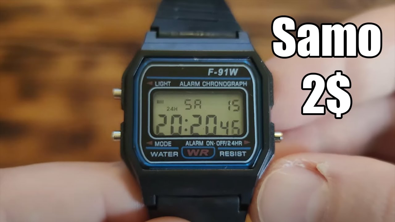 Jeftini Ručni Sat kao Casio za samo 2$!