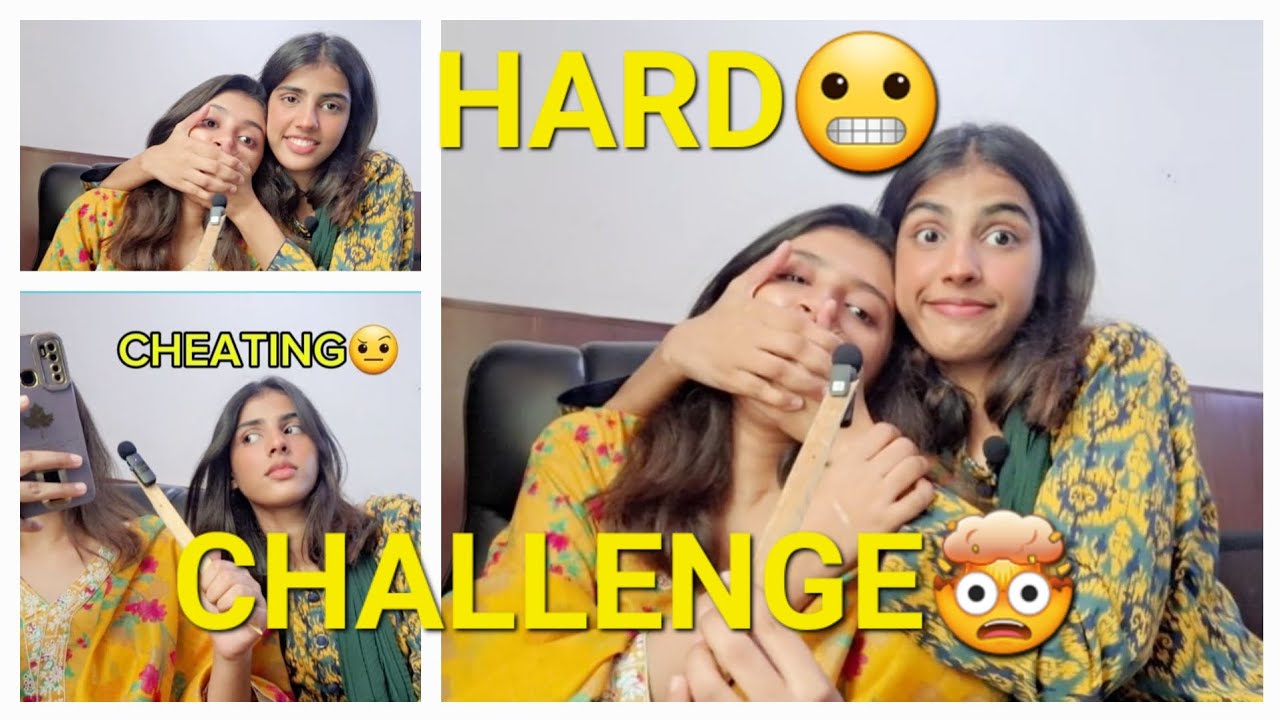 READING GAGTALK CHALLENGE🤯 | IT WAS HARD | My sister expressed to me 😬😆 |FUN