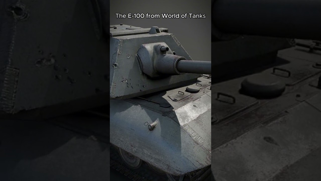 The E-100 in War Thunder is WRONG