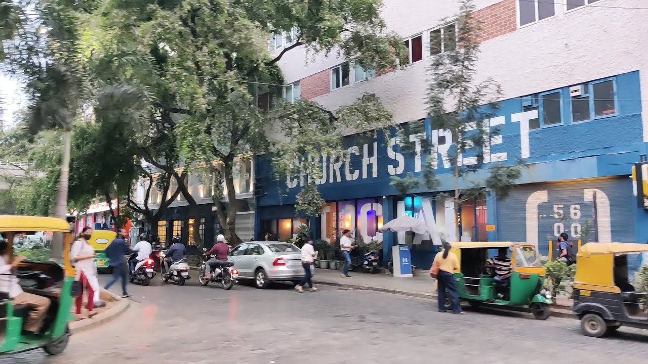 Street walk - Church Street | MG Road, Bangaluru India (2022, March)