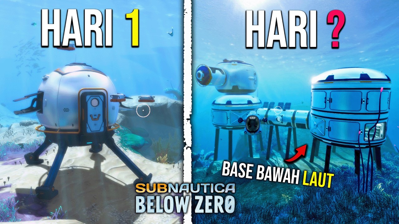 Dari Base Kecil... Sampai Buat BASE BESAR DI DALAM LAUT - Subnautica Below Zero