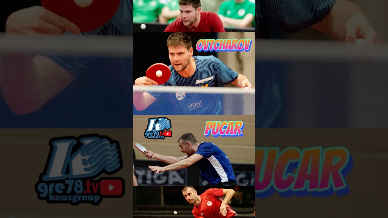 Watch Legendary OVTCHAROV and Superstar PUCAR Prepare for Epic Olympiacos vs Panathinaikos Final 🏓