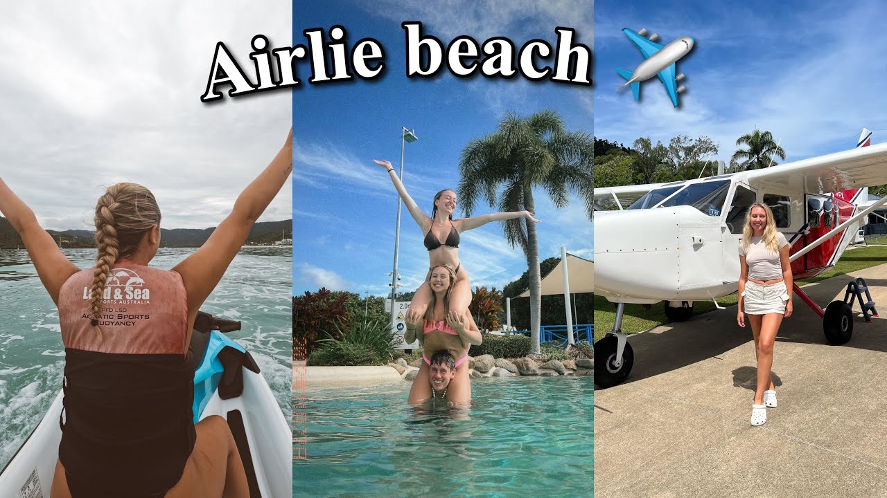 Airlie Beach | Jet skiing, Scenic Flight & Lagoon | 6 weeks backpacking Australia 🇦🇺