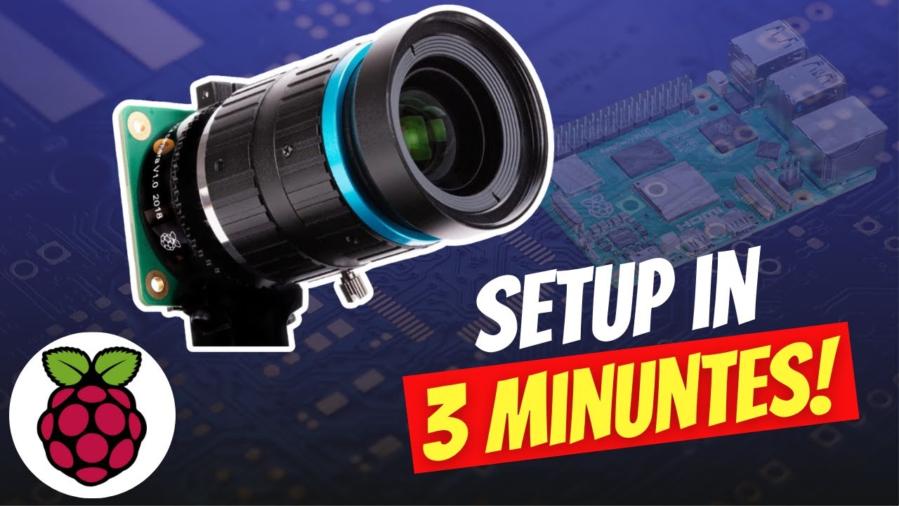 Setup the Raspberry Pi HQ Camera in 3 minutes