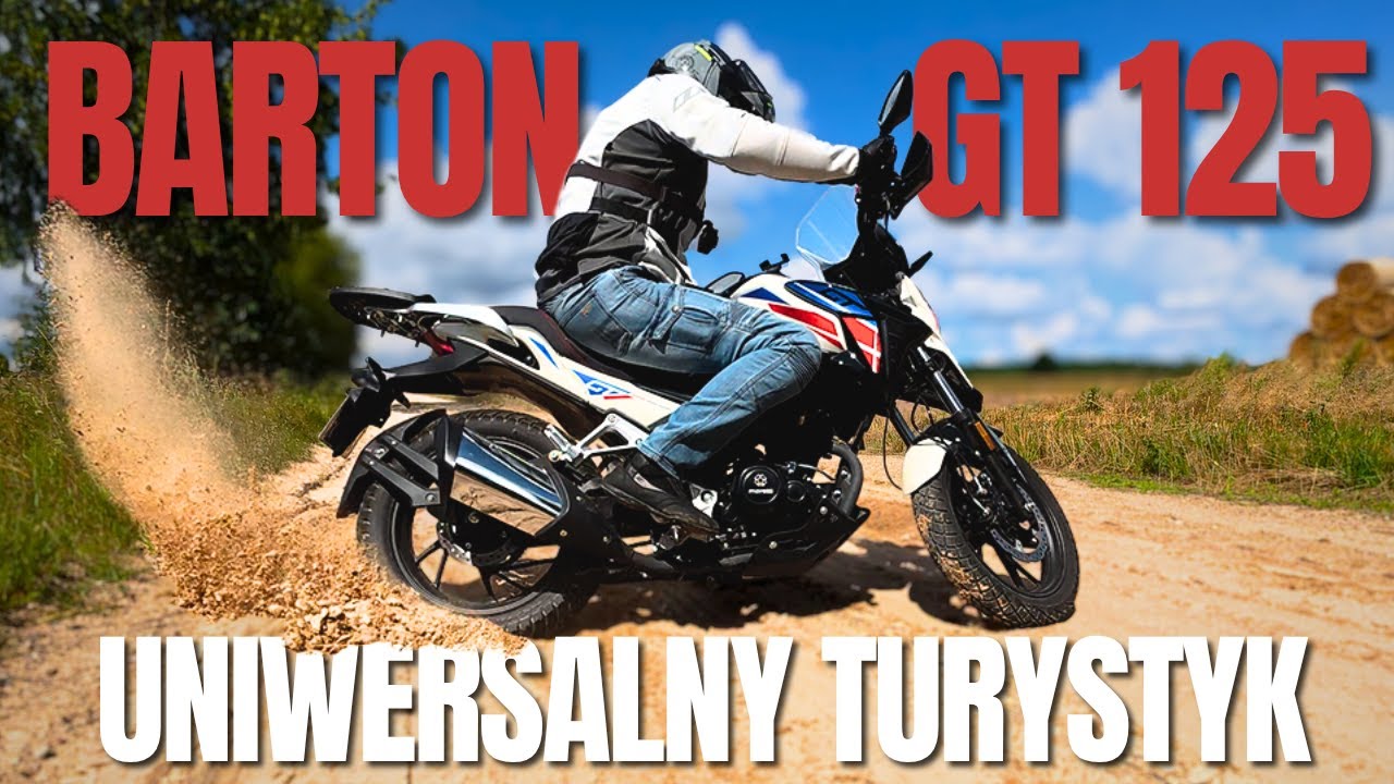 Barton GT 125 - niewysilony turystyk za niewielkie pieniądze [opinia, test, recenzja, wady, zalety]