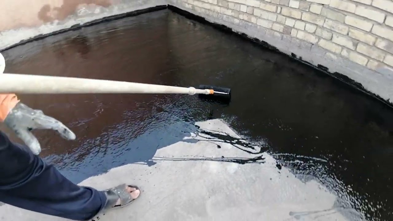 جعفرللعوازل(٢٨)لعمل بغداد زفت سطح معلومات عن زفت بارد يتخلة قبل حار وزفت حار عراقي افضل من بارد يطول