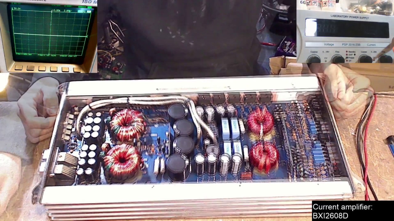 Cómo reparar el amplificador Hifonics! BXI2608D