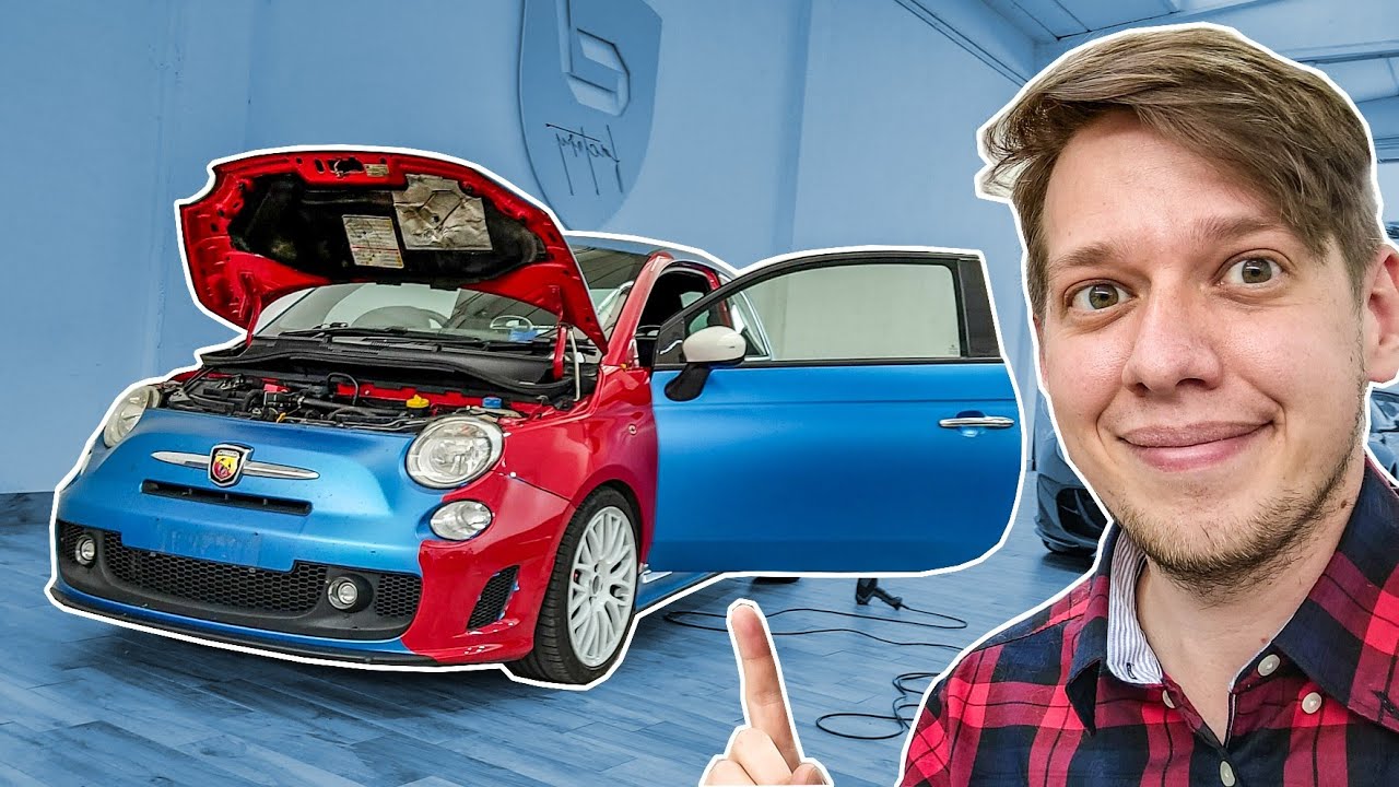 La Pellicola mi ha ROVINATO l'Abarth *Vernice Danneggiata*