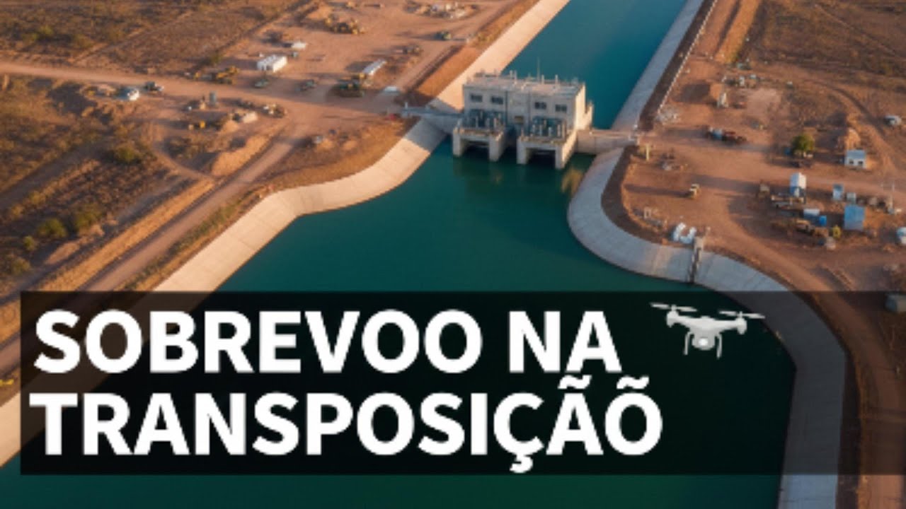 Transposição do Rio São Francisco em Custodia-PE / Imagens de Drone