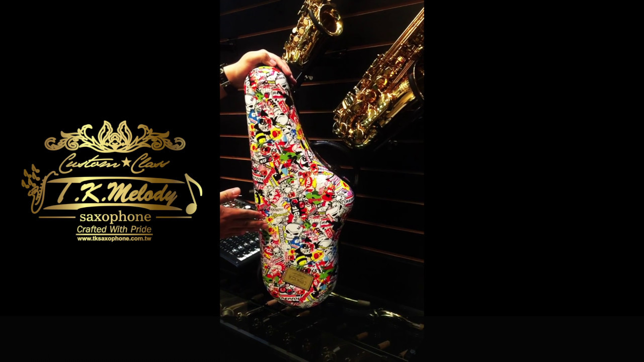 TK薩克斯風塗鴉箱  英文版 TK SAXOPHONE CASE