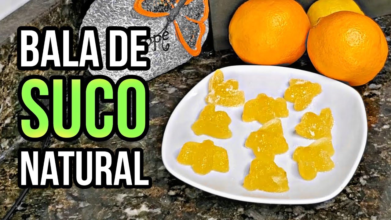 BALINHAS DE SUCO NATURAL-🍬🍬🍬