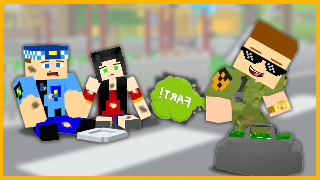BEBEK ASKER ZENGİN OLDU, ÜVEY ANNE VE KEREM KOMİSER FAKİR!😂 - Minecraft ZENGİN FAKİR HAYATI