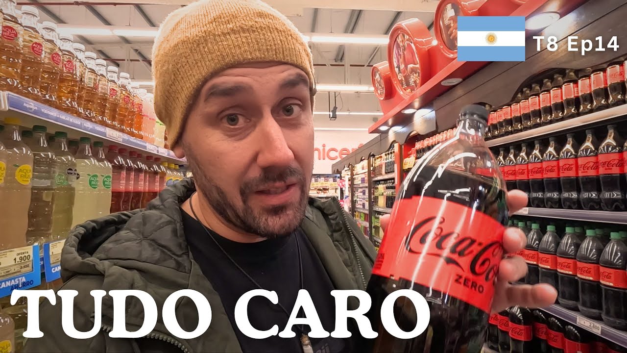 Preços de SUPERMERCADO na Patagônia Argentina em 2025 - T8 Ep14
