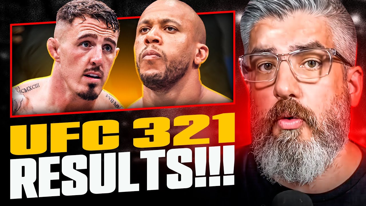 LUKE THOMAS UFC 321 *reaction* | Gane eye-pokes Aspinal | Dern is UFC Champ