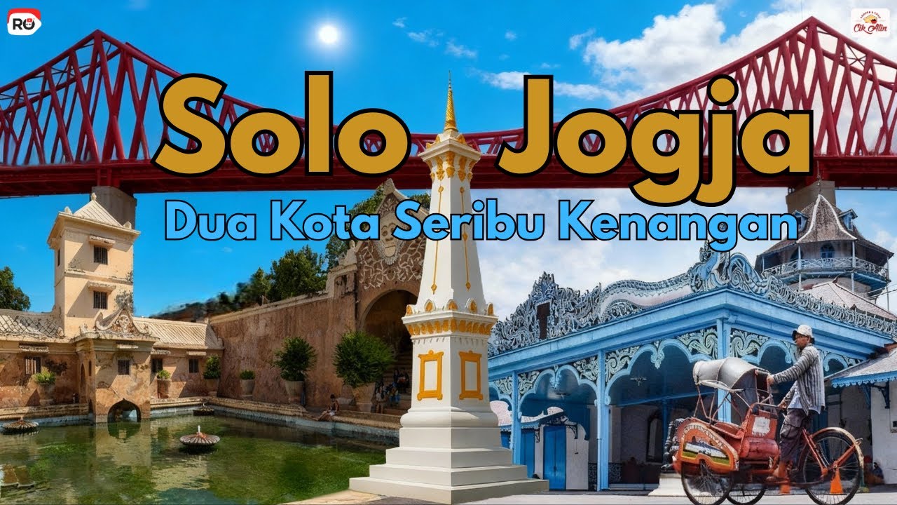 Solo & Jogja Dua Kota Seribu Kenangan,Blusukan Batik di Pasar Klewer & Jelajahi Istana Air TamanSari
