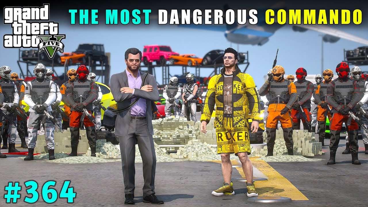 MICHAEL'S NEW DANGEROUS & POWERFUL COMMANDO FROM LIBERTY CITY | GTA 5 GAMEPLAY #364