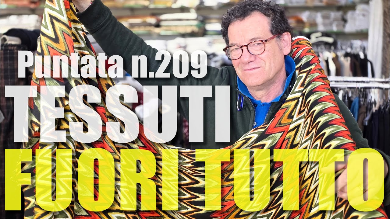 Tessuti Bellissimi da soli 2,90€/Mt. ! 🇮🇹 Gli Scampoli dei F.lli Antonioli - Puntata N.209 🎥